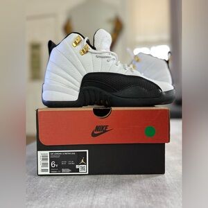 Nike Kids Sneakers - White, Black, and Gold